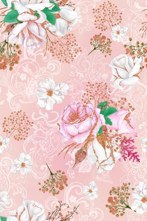 romantic印花华亿平台图片