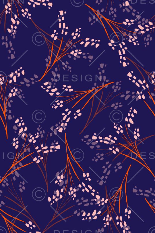 朦胧花卉印花华亿平台图片