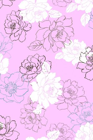 抽象印花华亿平台图片