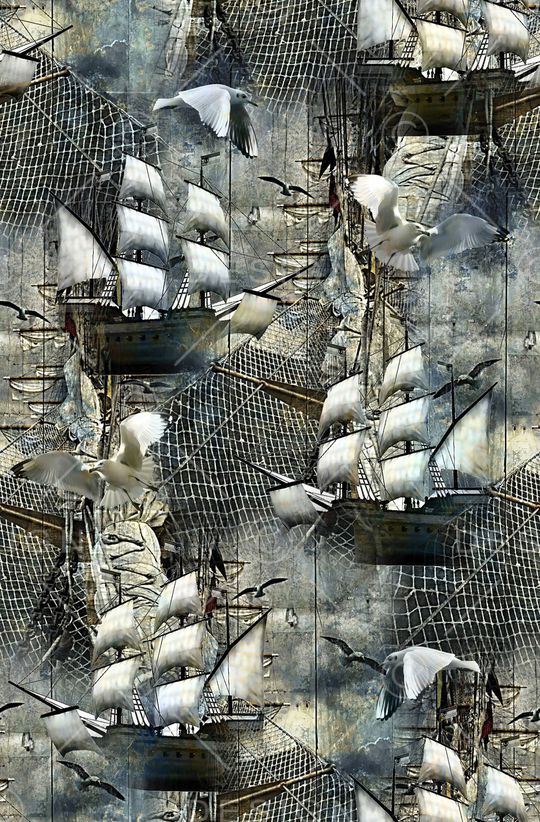 复古印花华亿平台图片