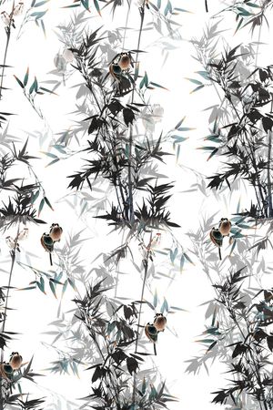 竹子印花华亿平台图片