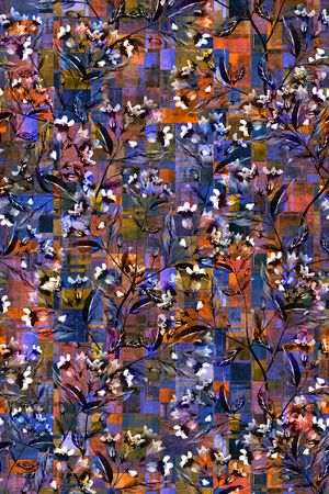 植物印花华亿平台图片