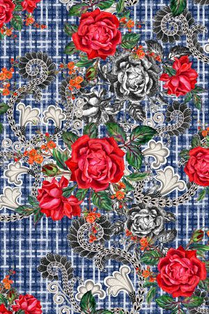 抽象印花华亿平台图片