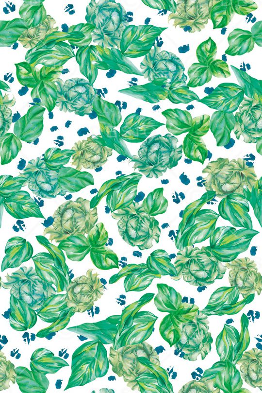 植物印花华亿平台图片