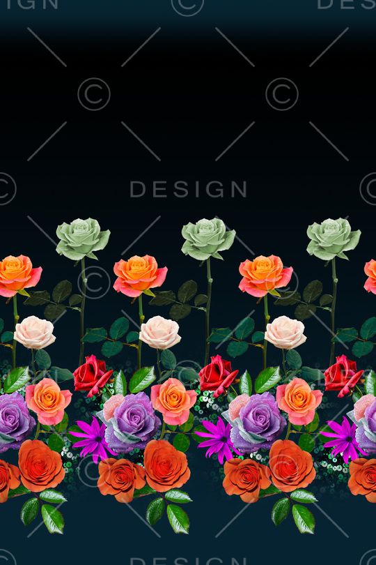 大牌风印花华亿平台图片