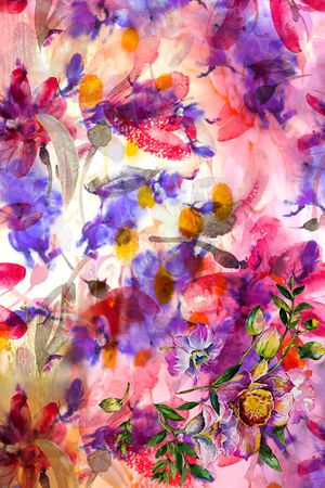 植物印花华亿平台图片