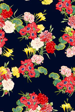 复古印花华亿平台图片