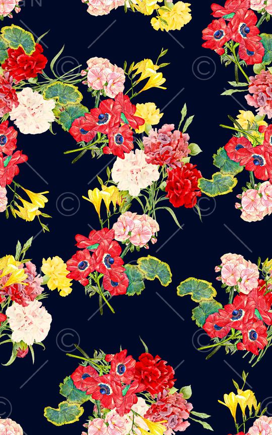 复古印花华亿平台图片