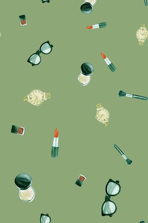 清爽底色花印花华亿平台图片