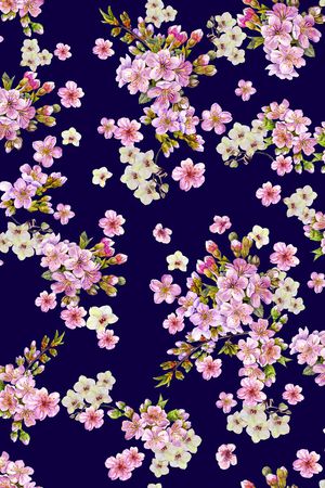 桃花印花华亿平台图片