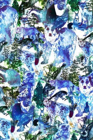 植物印花华亿平台图片