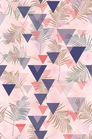 几何印花华亿平台图片