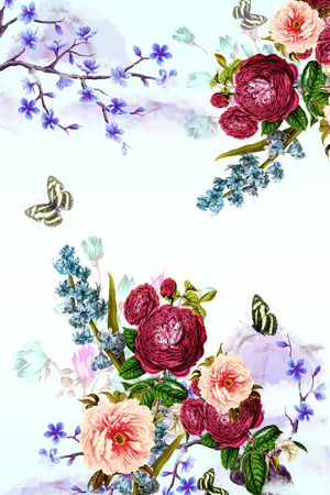 定位花印花华亿平台图片