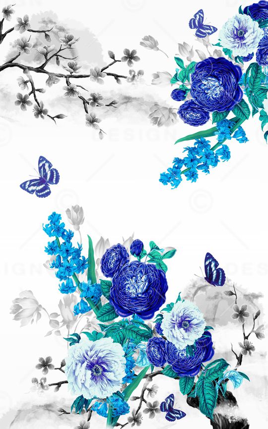 定位花印花华亿平台图片