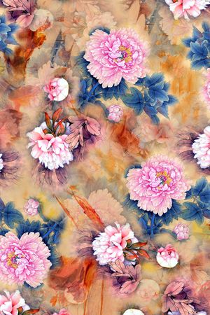 香云纱印花华亿平台图片