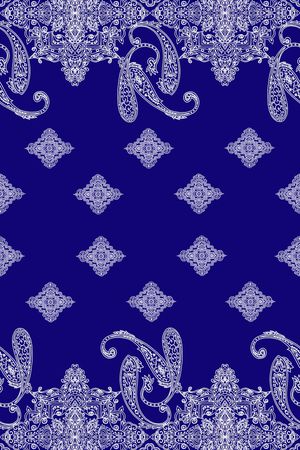 佩斯利印花华亿平台图片