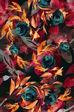 抽象印花华亿平台图片