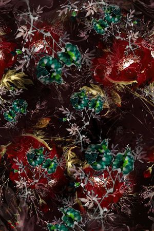 抽象印花华亿平台图片