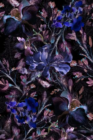 抽象印花华亿平台图片