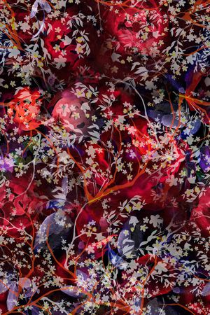 抽象印花华亿平台图片