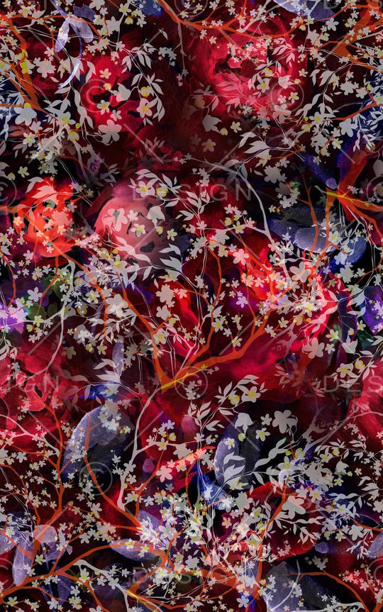 抽象印花华亿平台图片