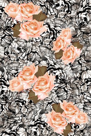 抽象印花华亿平台图片