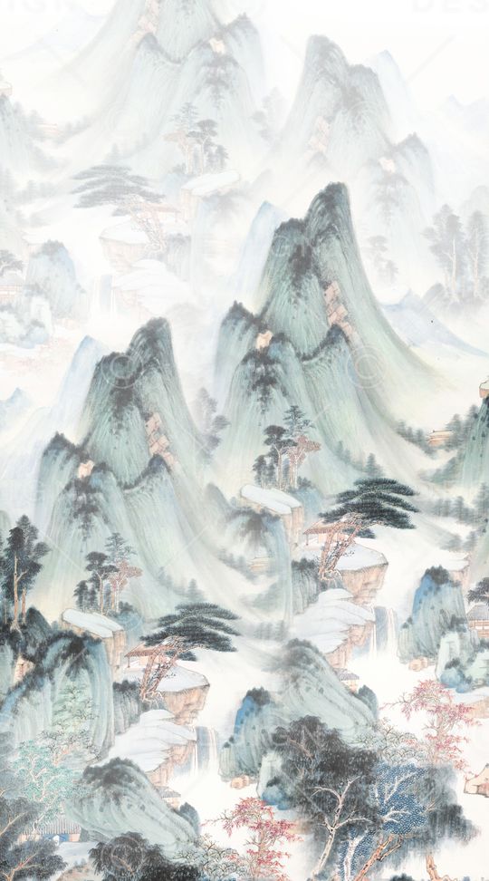 抽象印花华亿平台图片