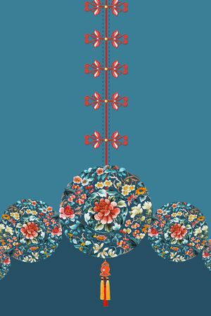 抽象印花华亿平台图片