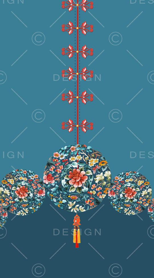 抽象印花华亿平台图片