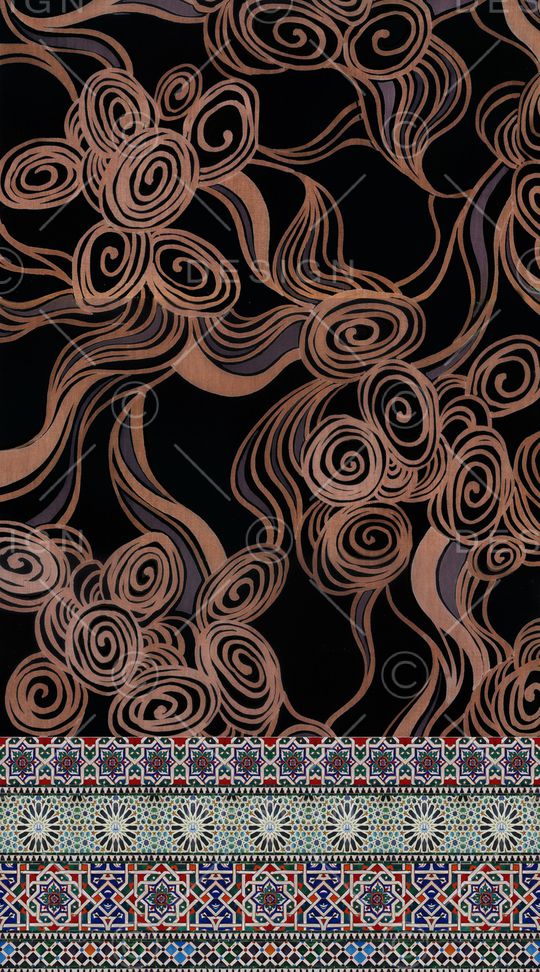 抽象印花华亿平台图片