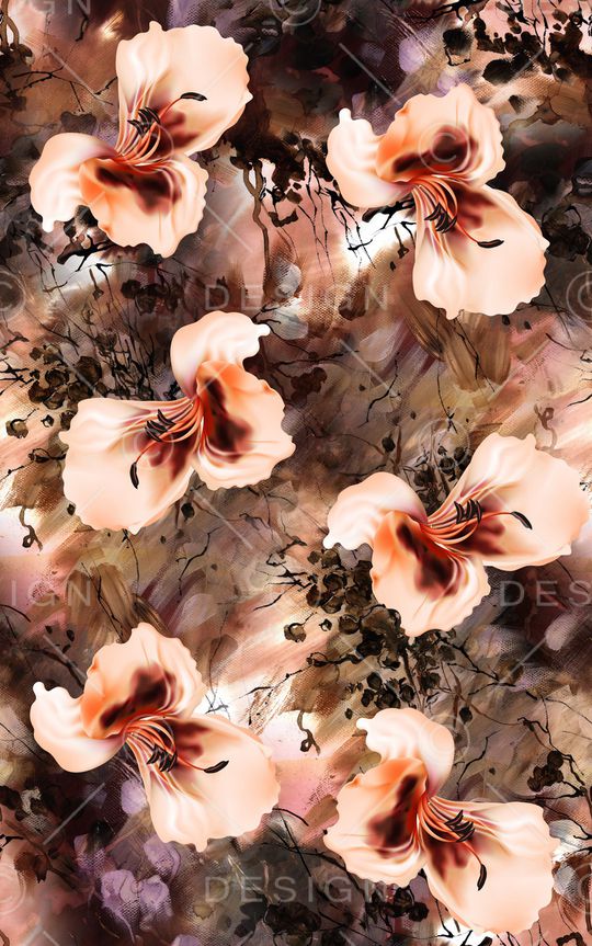 抽象印花华亿平台图片