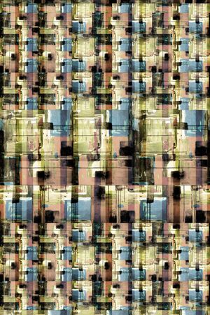 几何印花华亿平台图片