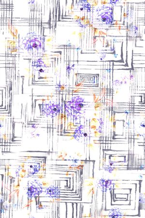 抽象印花华亿平台图片