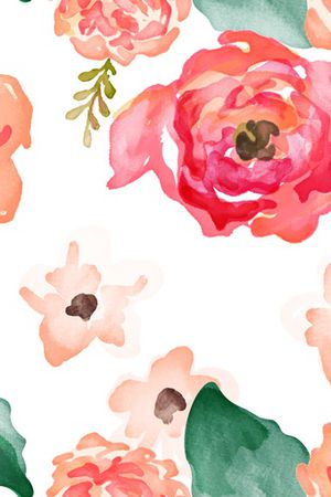 抽象花卉印花华亿平台图片