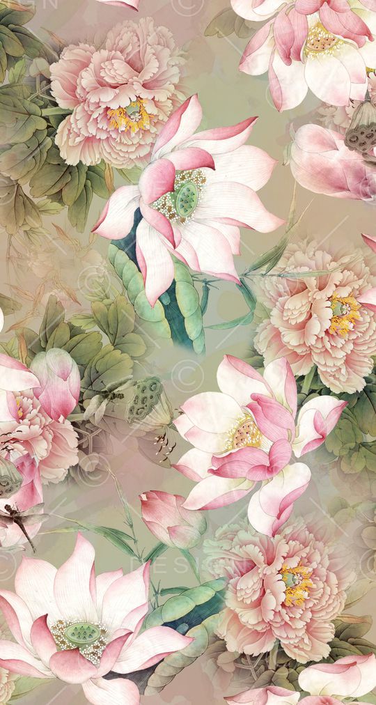 中国风印花华亿平台图片