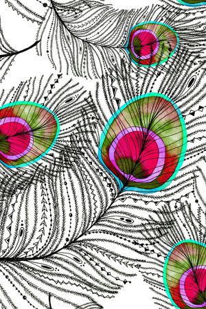 孔雀印花华亿平台图片