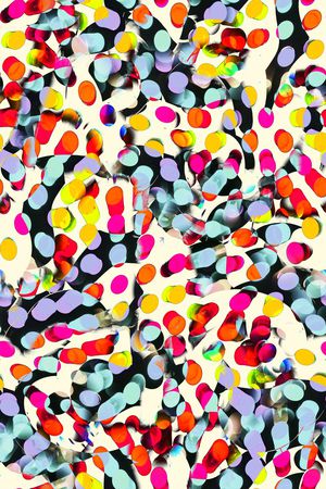 复古印花华亿平台图片