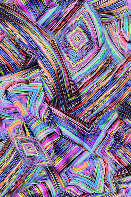 抽象印花华亿平台图片