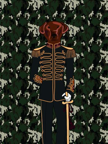 迷彩印花华亿平台图片