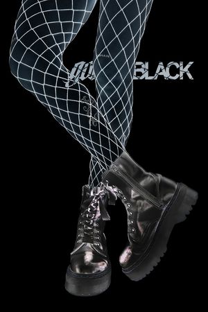 黑白印花华亿平台图片