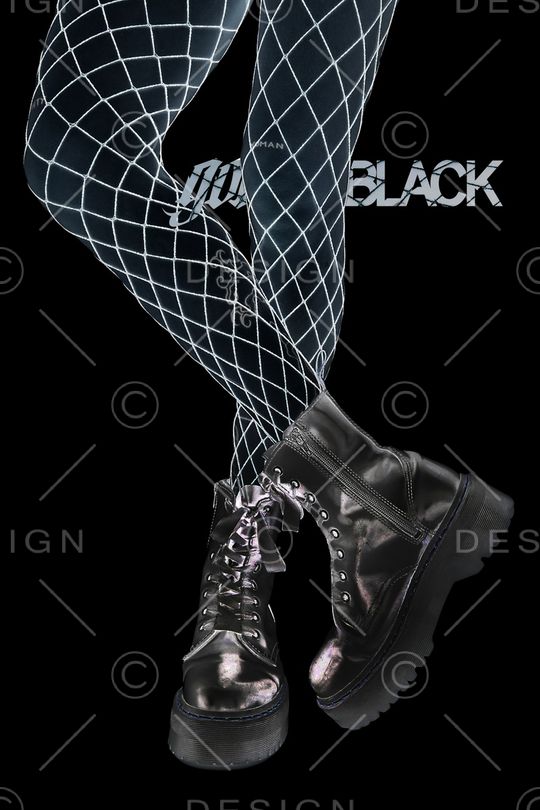 黑白印花华亿平台图片