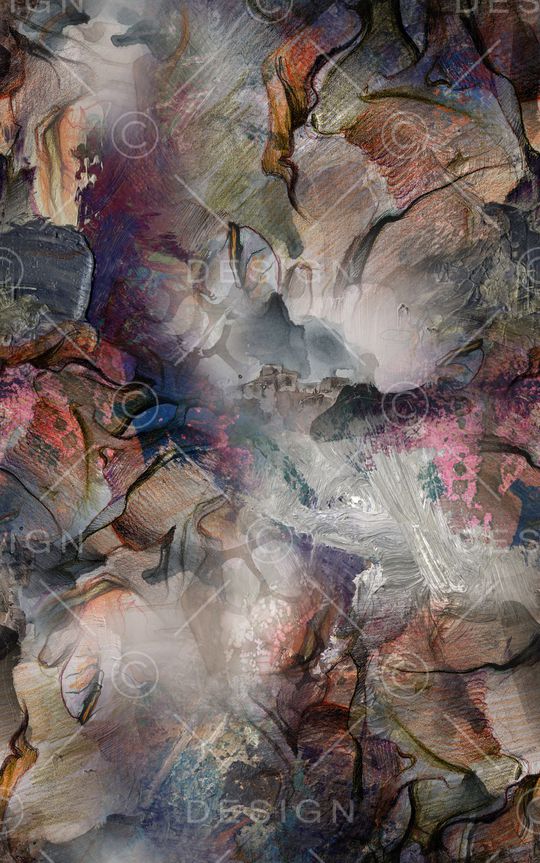 抽象印花华亿平台图片