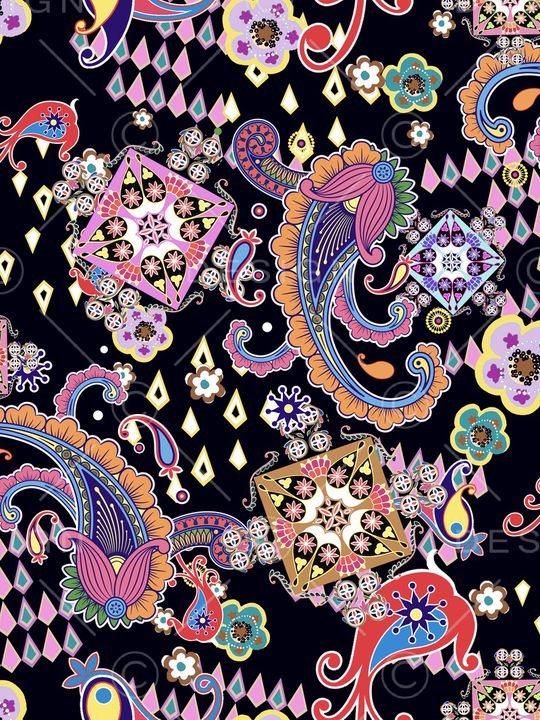 中老年印花华亿平台图片