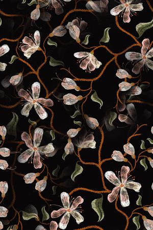 秋冬华亿平台印花华亿平台图片