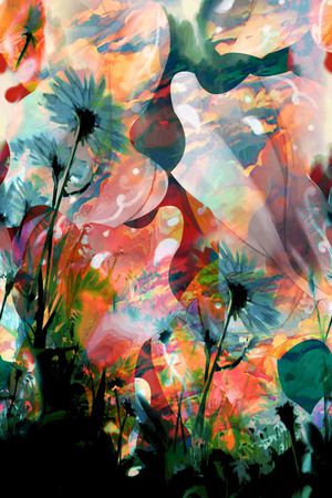 秋冬华亿平台印花华亿平台图片