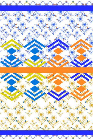 几何印花华亿平台图片