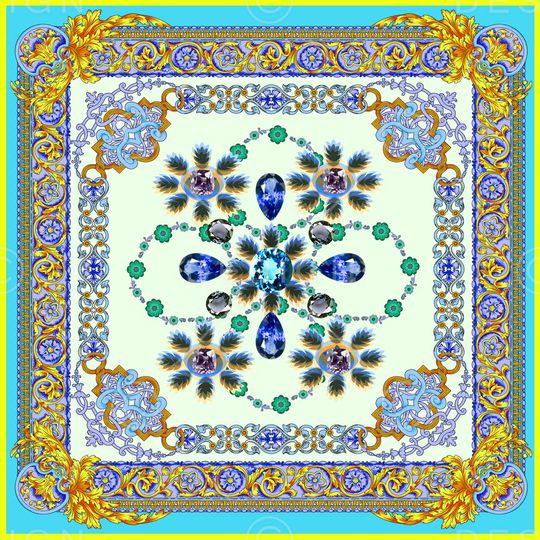 大牌风印花华亿平台图片