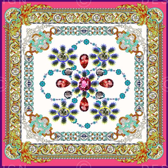 大牌风印花华亿平台图片