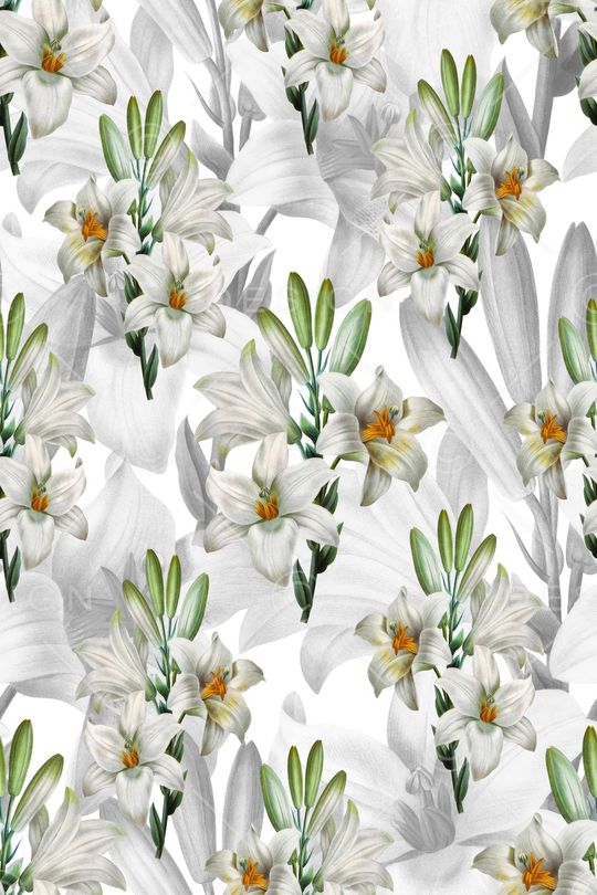 鲜花印花华亿平台图片