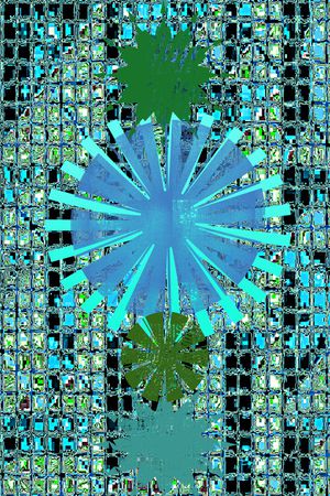 抽象印花华亿平台图片